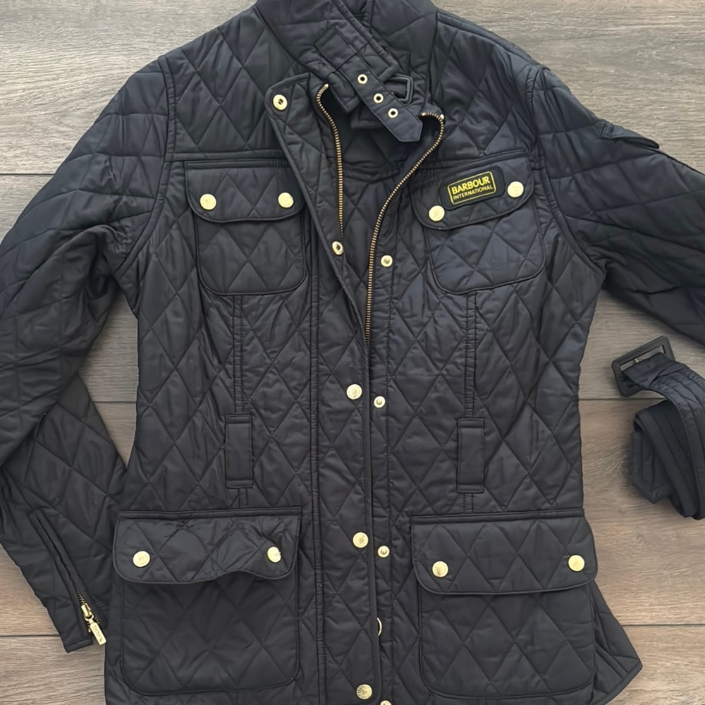 Barbour Women's Quilted Black Jacket